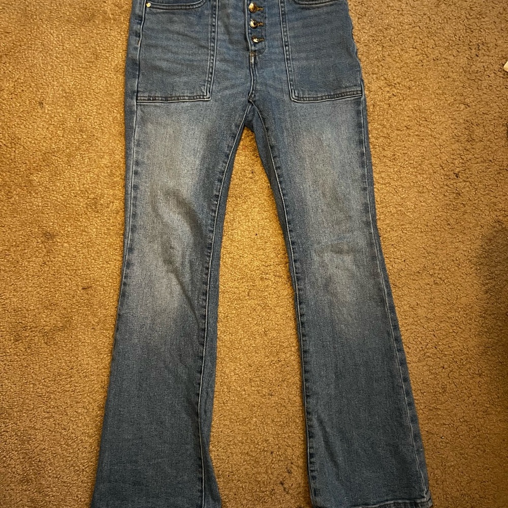 Michael Kors Denim Wide Leg Jeans